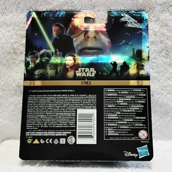 BNIP 2019 Star Wars Comm Edition ReturnoftheJedi 1983 Luke Skywalker/Chewbacca!! - Picture 2 of 2
